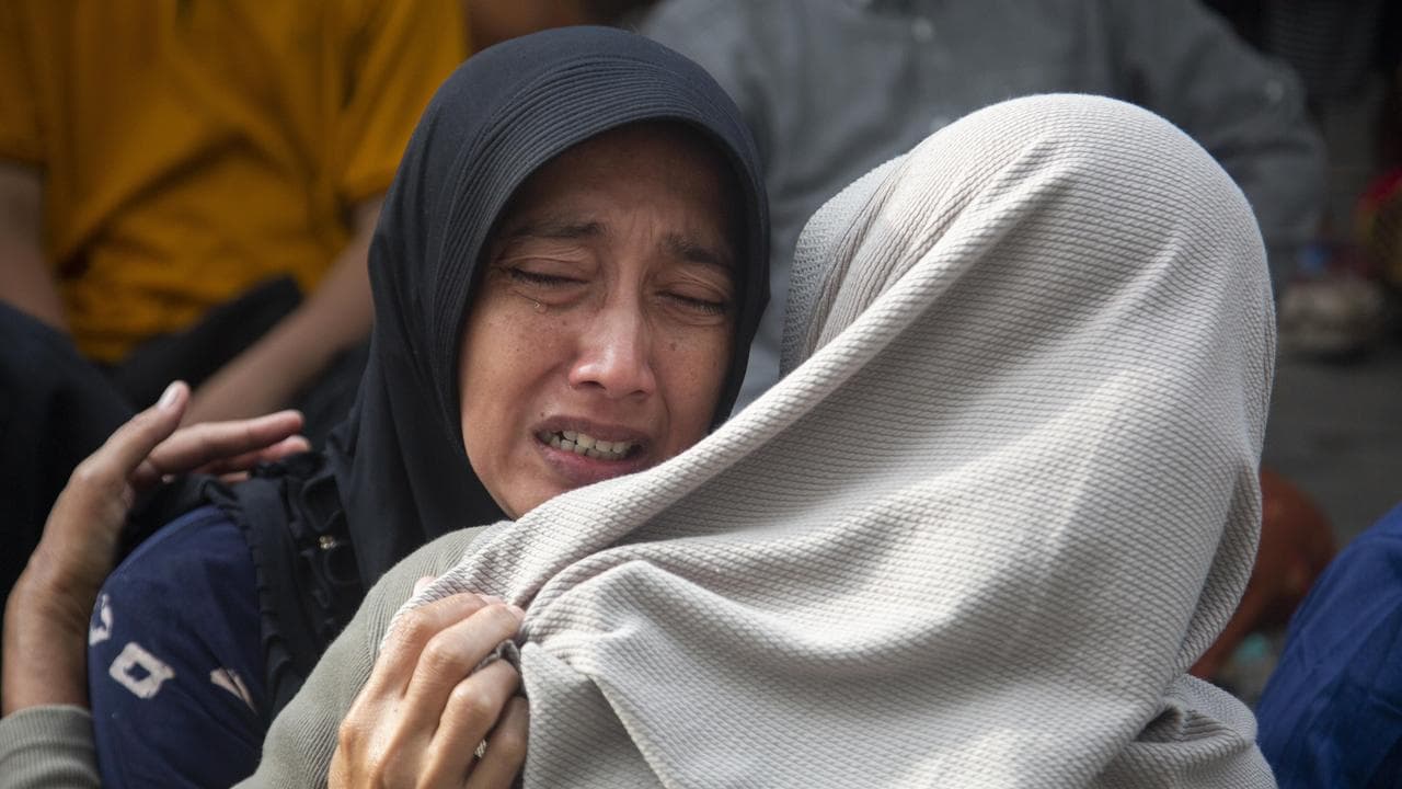 Rescue operation for students in East Java