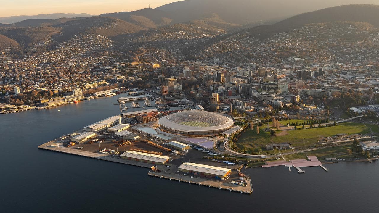 Macquarie Point multipurpose stadium concept design.