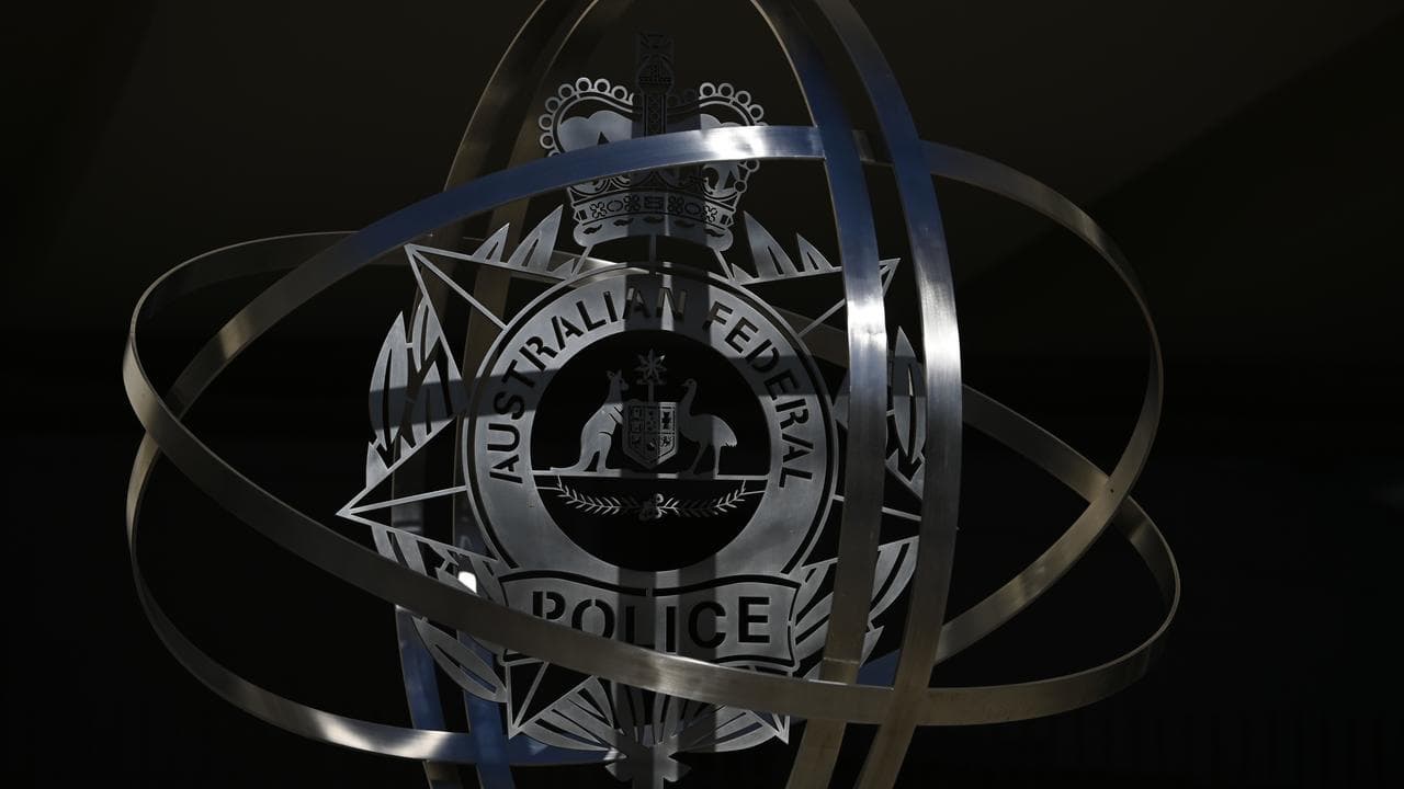 The Australian Federal Police (AFP) emblem (file)