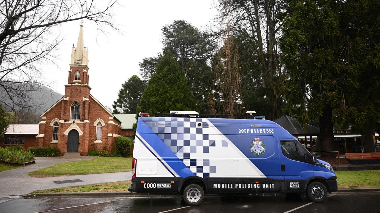 A Victoria Police mobile policing unit (file image)