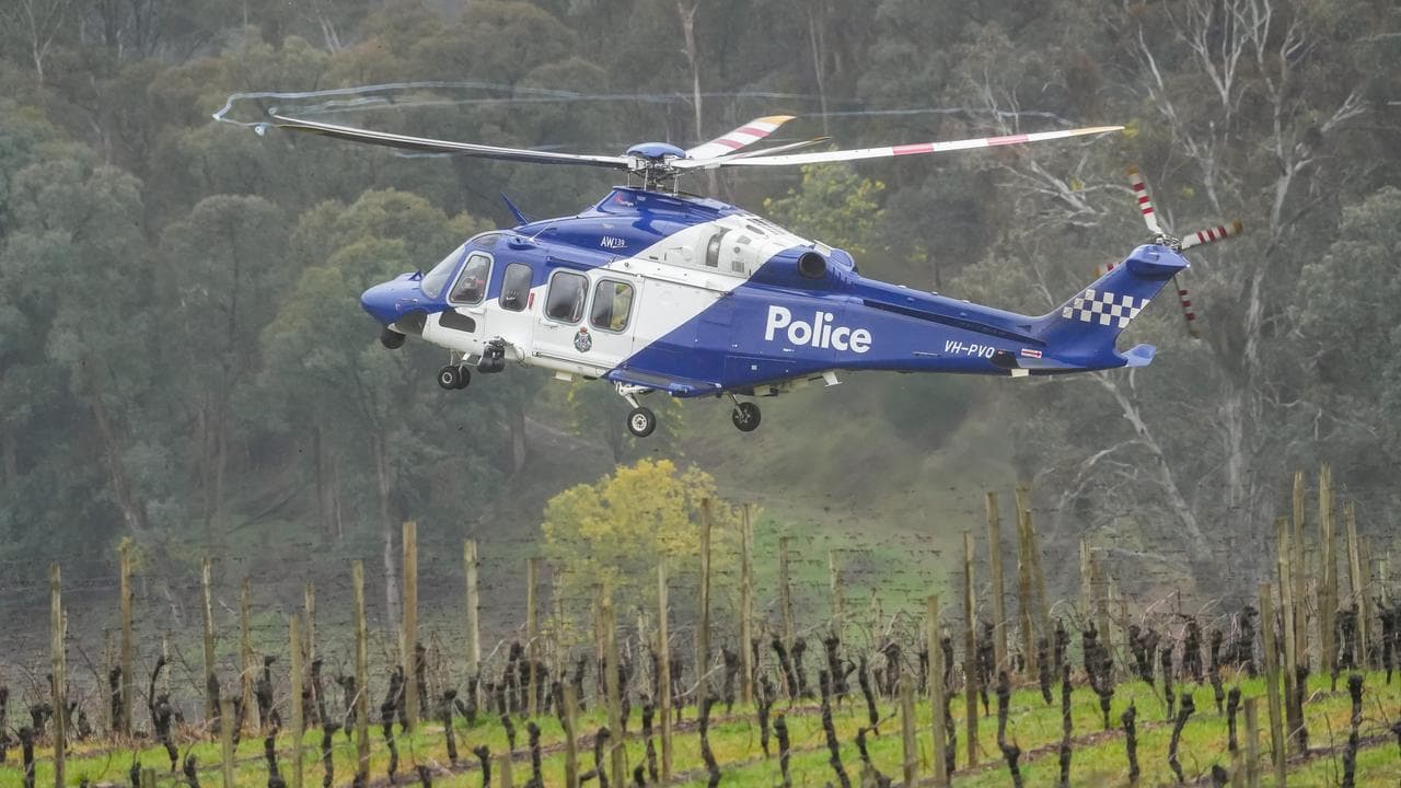 A police helicopter (file image)