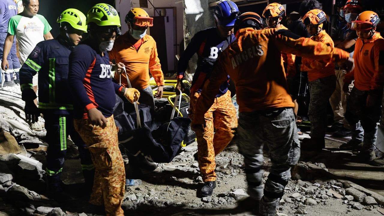 Philippines quake rescue