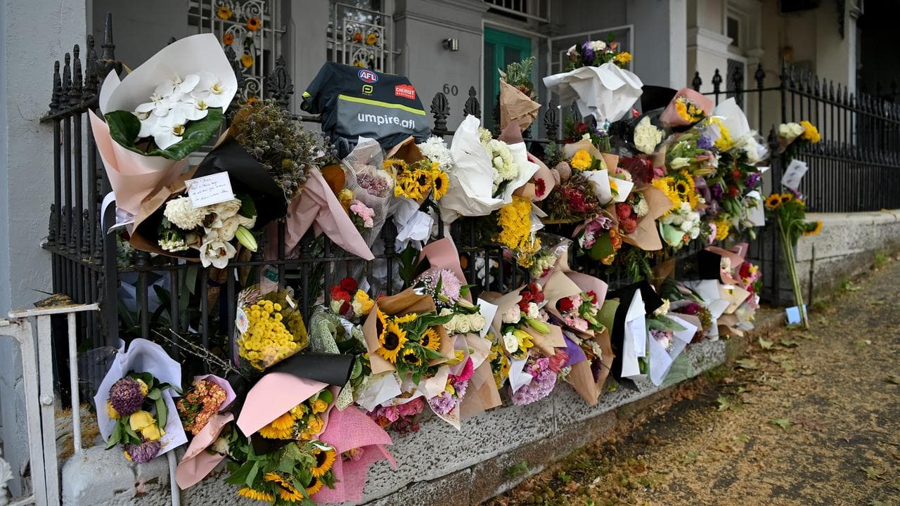 Floral tributes (file)