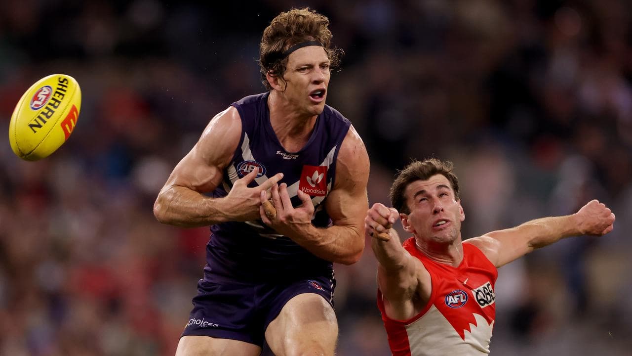 Nat Fyfe of the Dockers