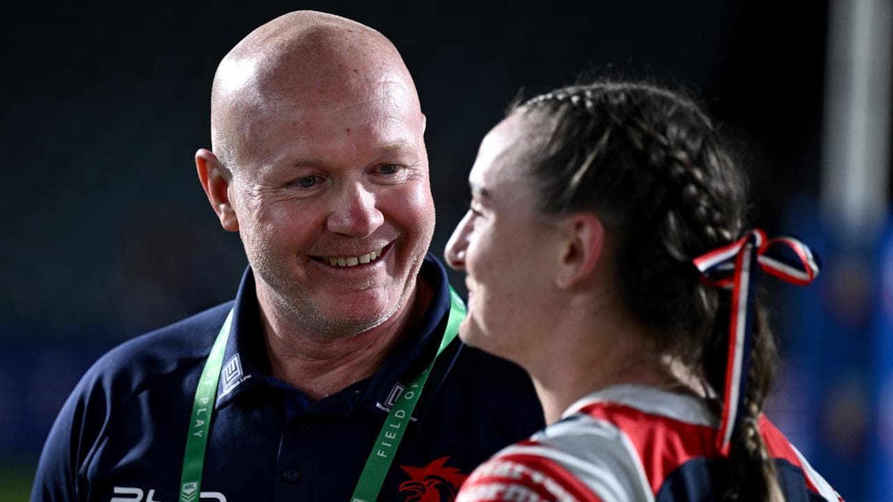 Roosters coach John Strange