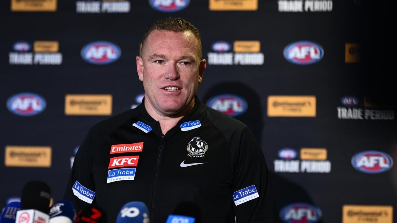 Collingwood  list manager Justin Leppitsch