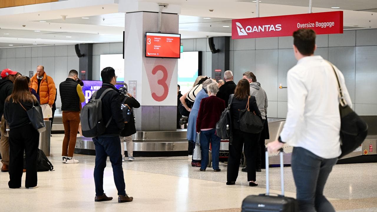 Qantas passengers (file image)