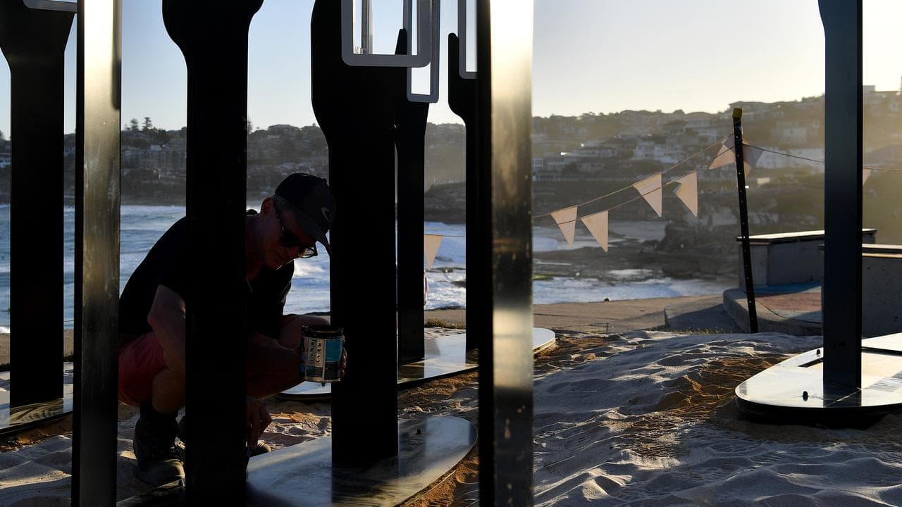 A sculpture on display (file image)