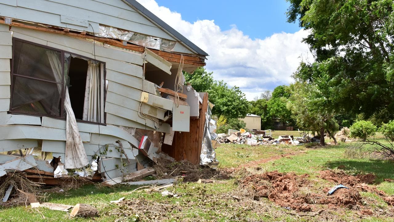 Flood damage is seen in Eugowra (file image)