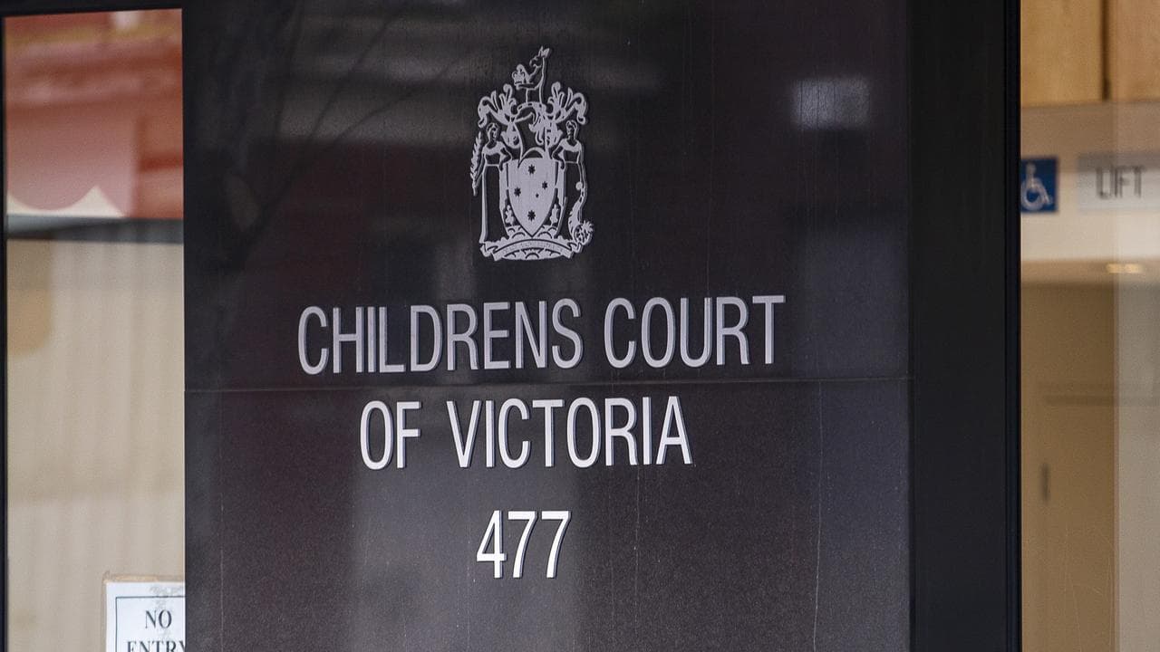 Signage for the Children's Court of Victoria (file image)