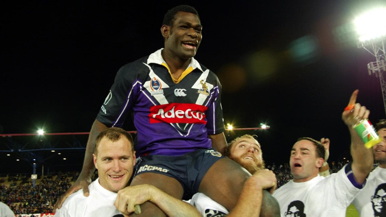 Former Melbourne Storm hero Marcus Bai.