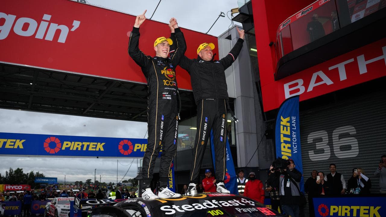 (L-R) Matt Payne and Garth Tander.