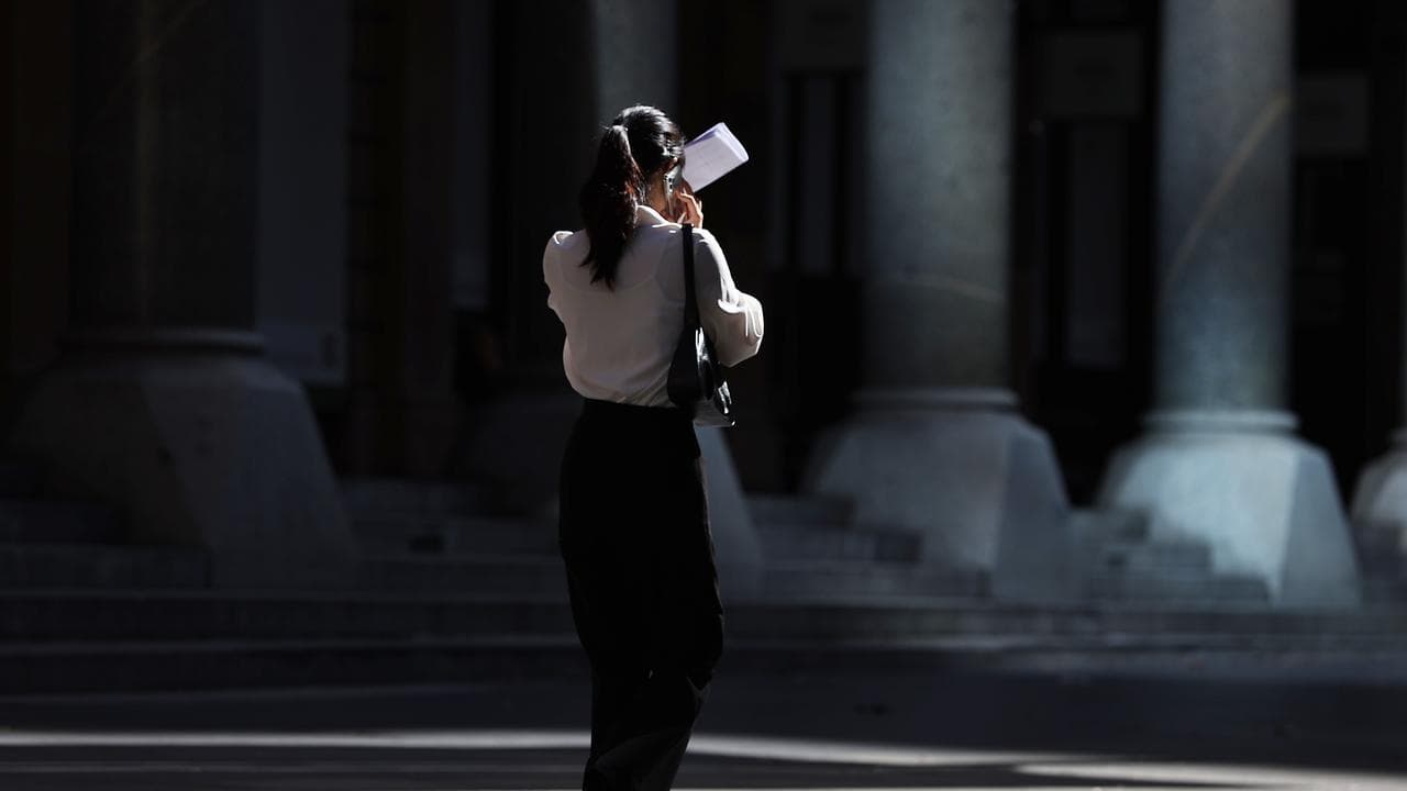 Female office worker