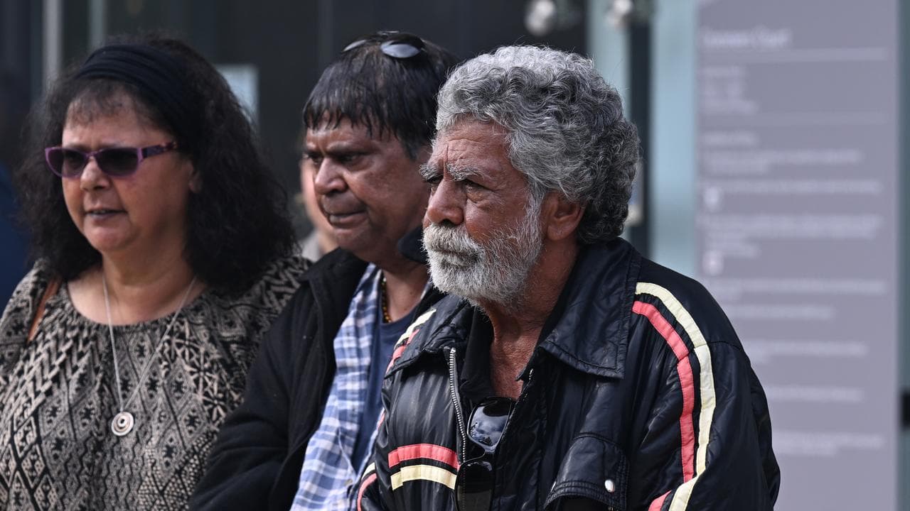 Don Craigie (right), the uncle of Mark Haines