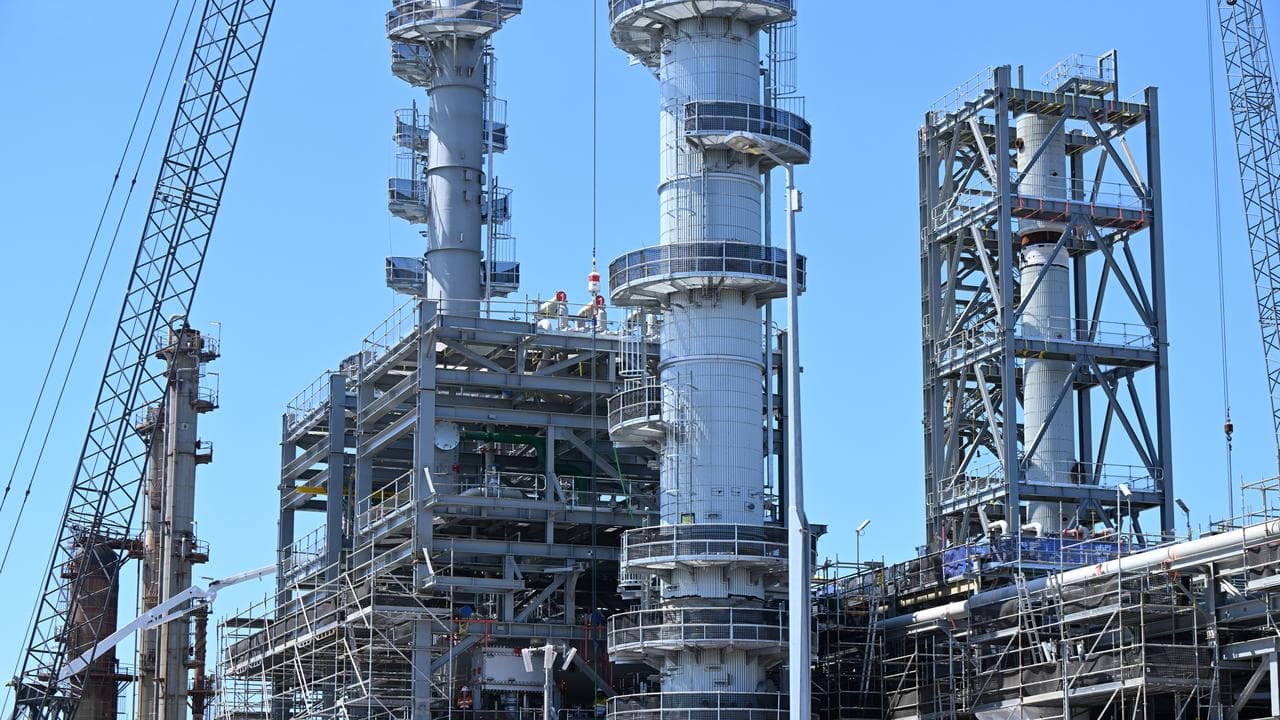 Ampol's ultra-low sulphur plant in Brisbane