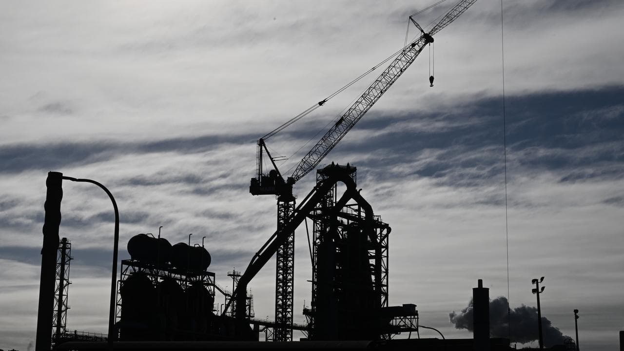 BlueScope Steelworks in Port Kembla, Wollongong