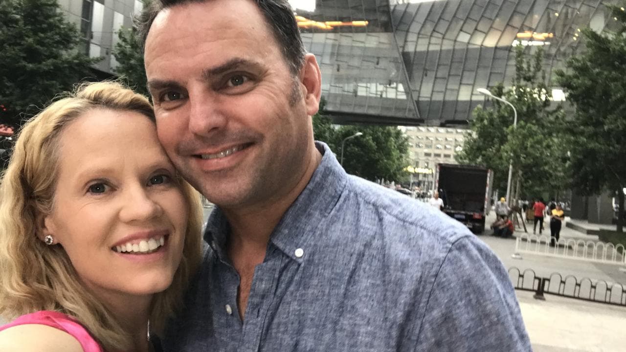 Daniel Duggan and his wife Saffrine