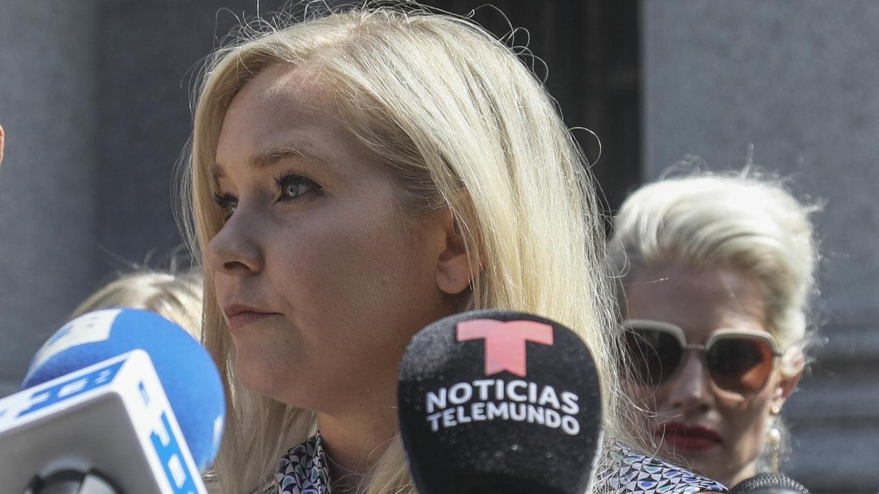 A file photo of Virginia Giuffre