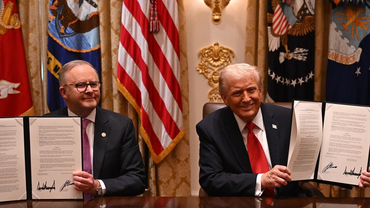 Prime Minister Anthony Albanese and US President Donald Trump