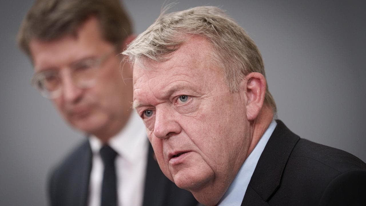 Denmark's Foreign Minister Lars Løkke Rasmussen