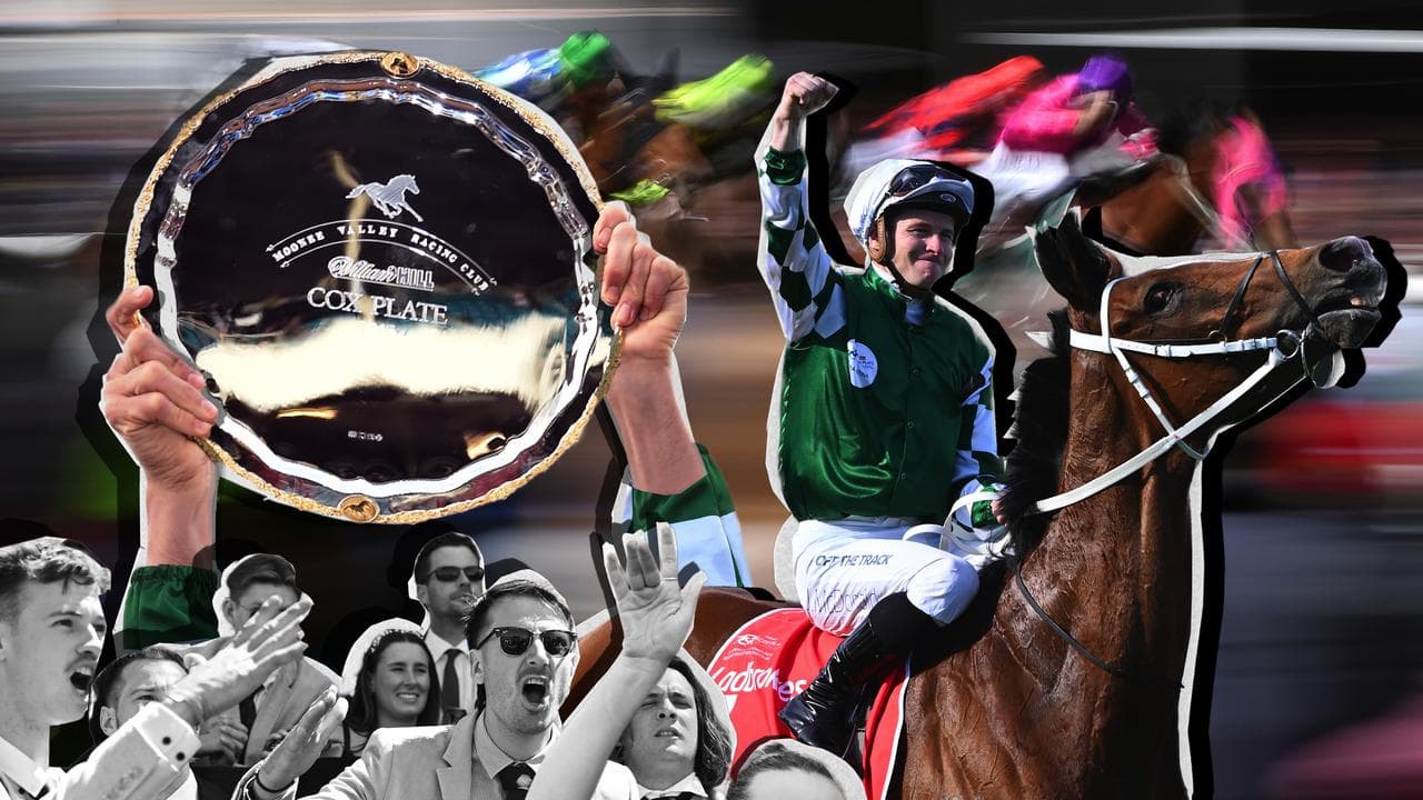 A composite photo illustration