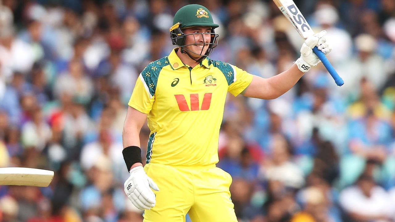 Matt Renshaw top-scored with a half-century for Australia.