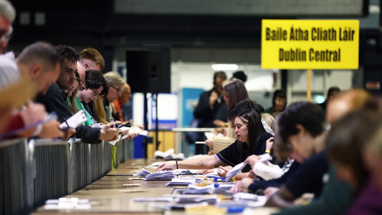 Counting gets under way