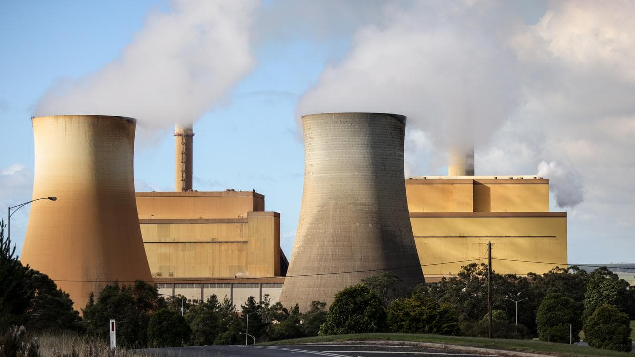 A general view of the Yallourn Power Station