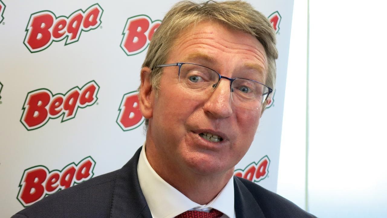 Bega Cheese executive chairman Barry Irvin (file image)