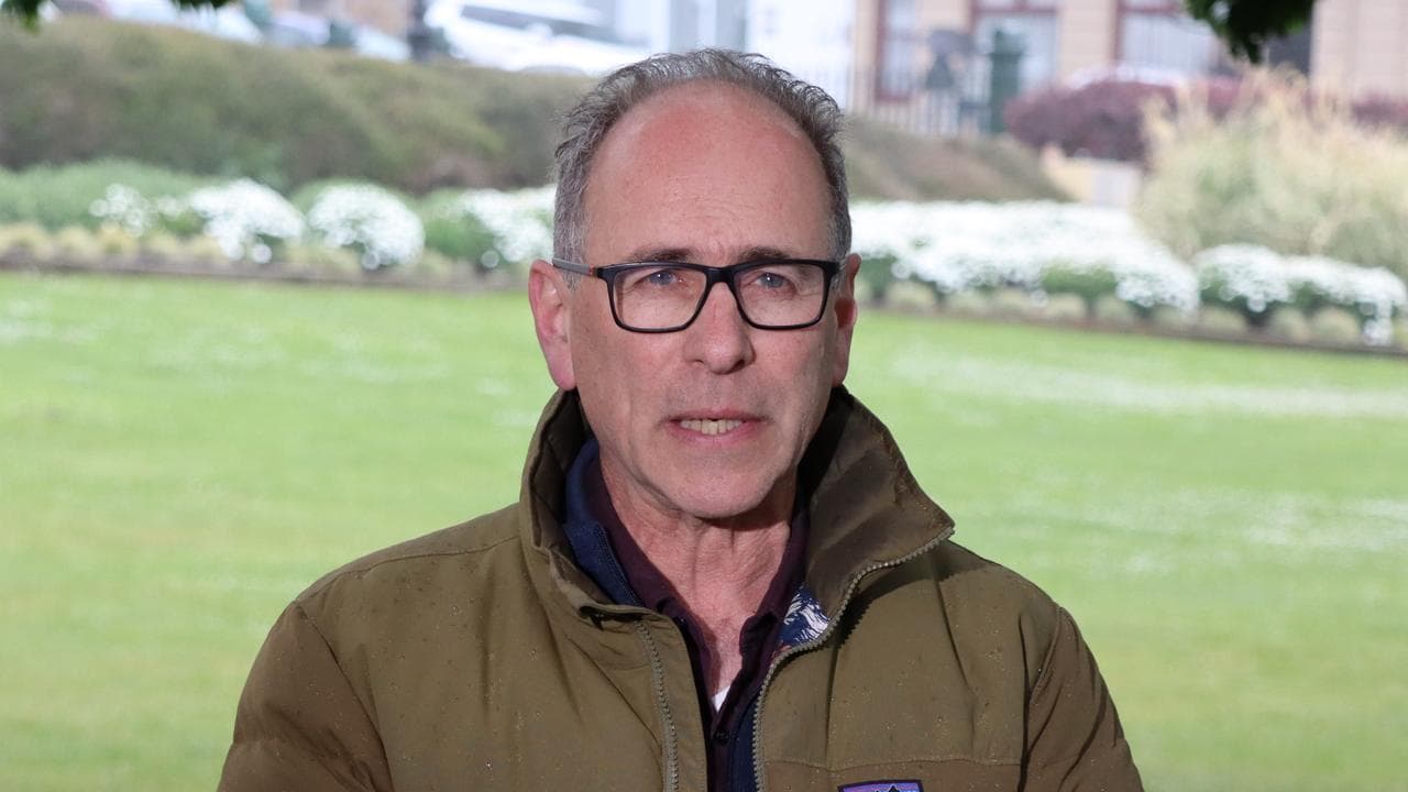 Roland Browne speaks to media