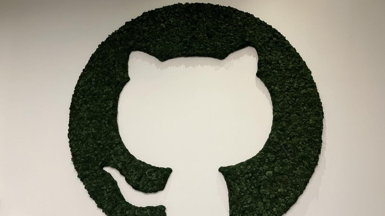 Tech company GitHub branding