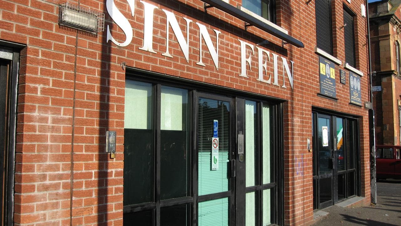 Sinn Féin office in Belfast