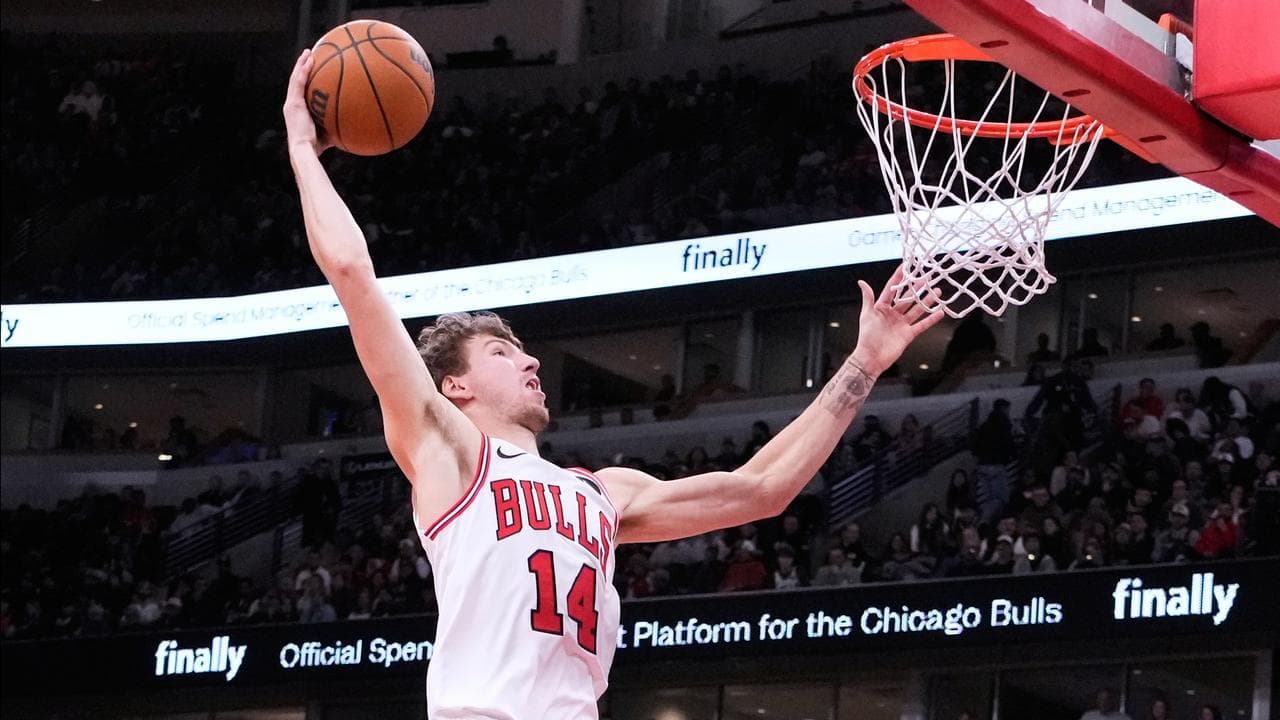Chicago Bulls forward Matas Buzelis.