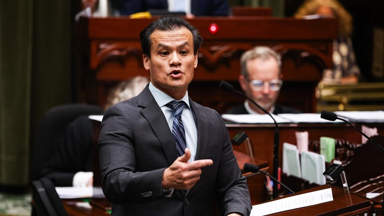 Corrections Minister Anoulack Chanthivong (file image)