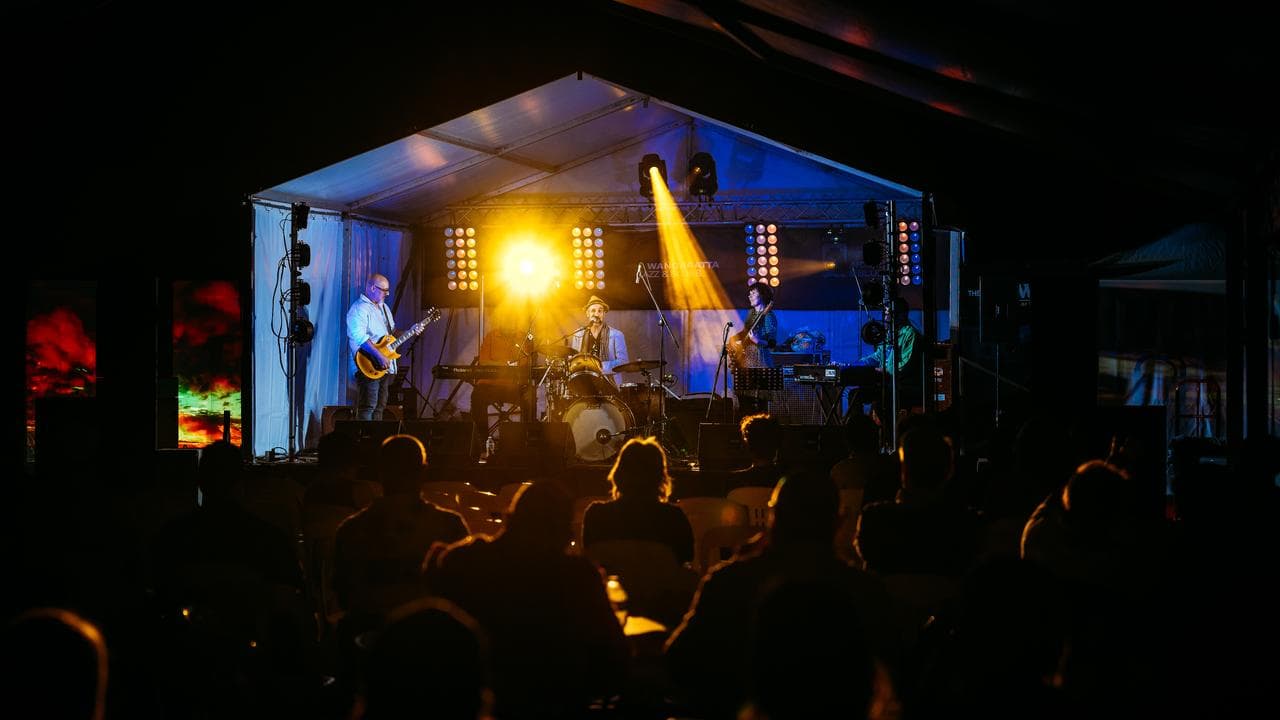 Performers and audience at the Wangaratta Jazz Festival (file image)