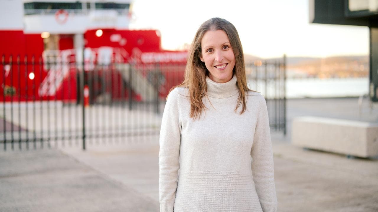Marine scientist Dr Jennifer Lavers
