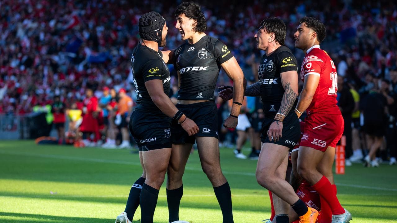 More than 38,000 turned up to watch the Kiwis belt Tonga