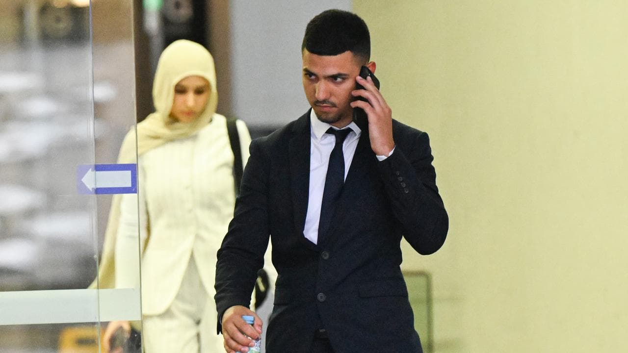 Umar Hussein Alkhalifa Al Enizi leaves court (file image)