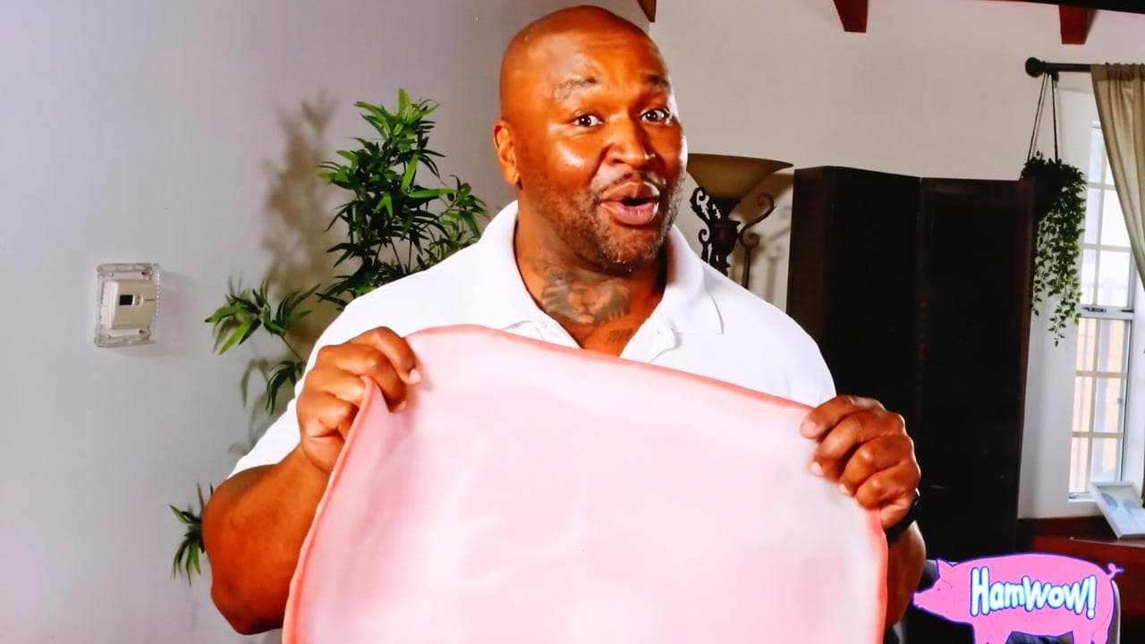 A screenshot from the parody video