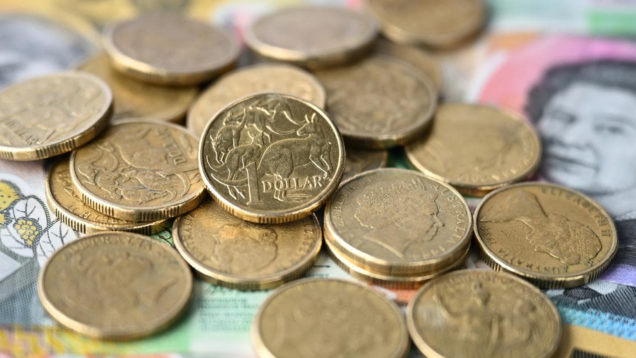 Australian dollar coins and banknotes
