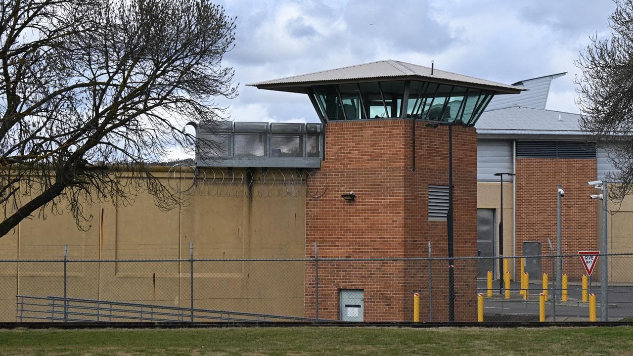 A watchtower at Goulburn Correctional Centre (file image)