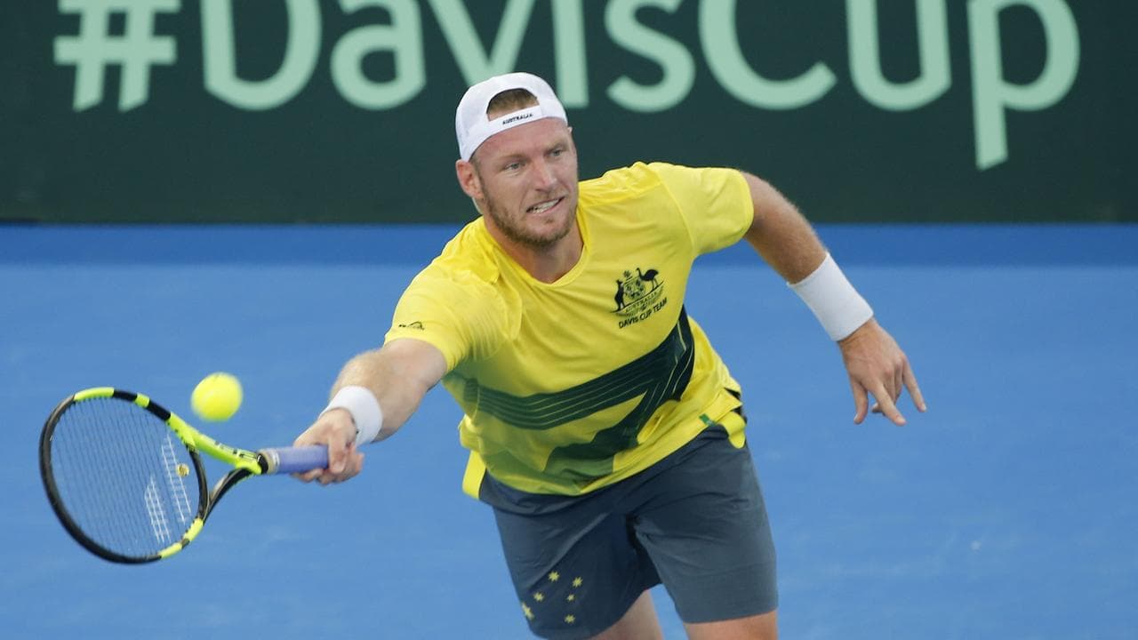 Sam Groth in action for Australia (file image)