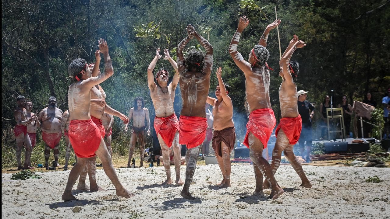 A photo of a ceremony at the opening of negotiations on the treaty.