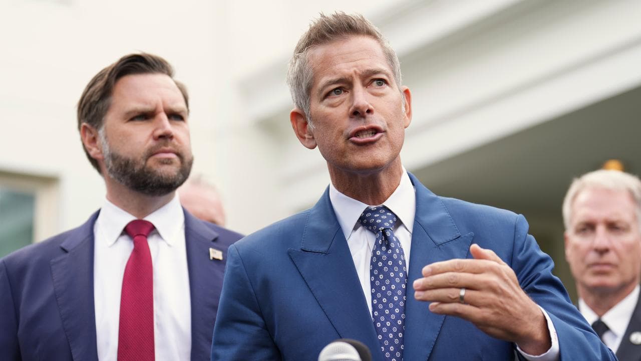 US Transportation Secretary Sean Duffy