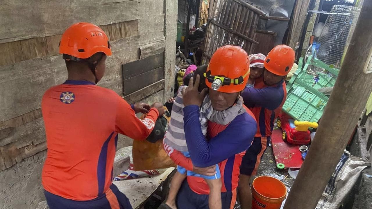 Philippines Extreme Weather Asia Typhoon
