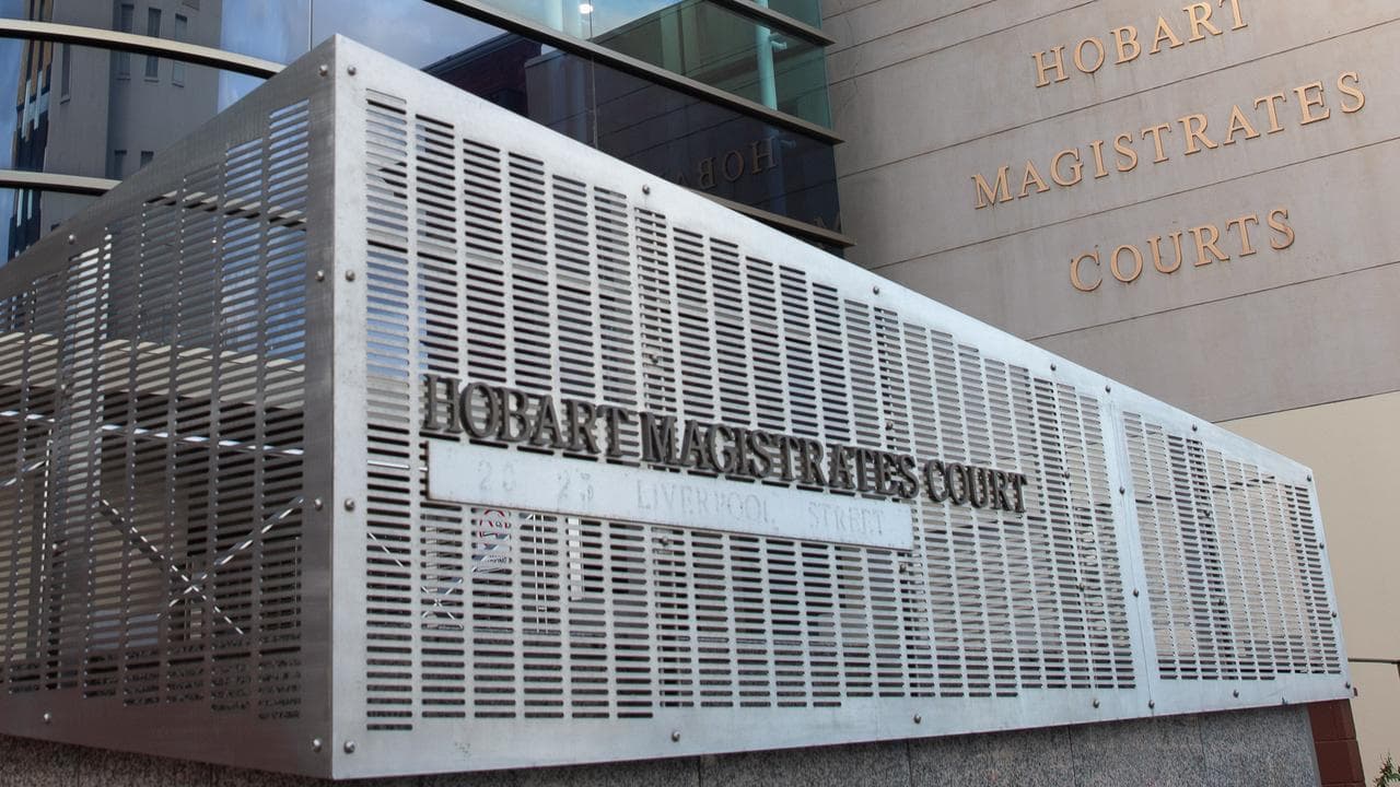 Hobart Magistrates Court (file image)