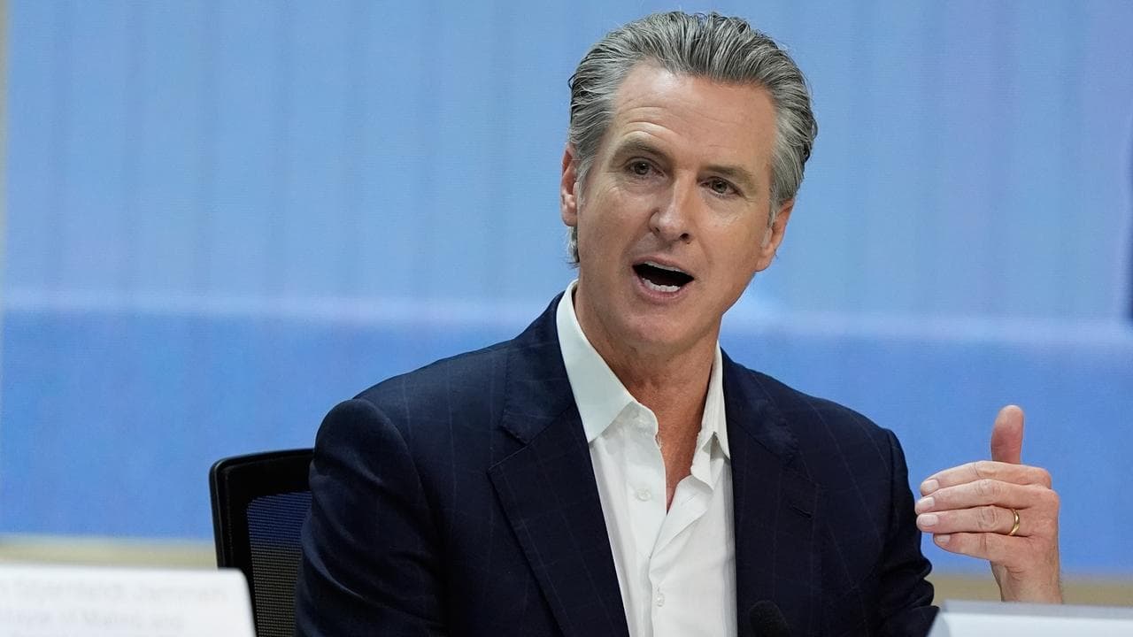 California Governor Gavin Newsom