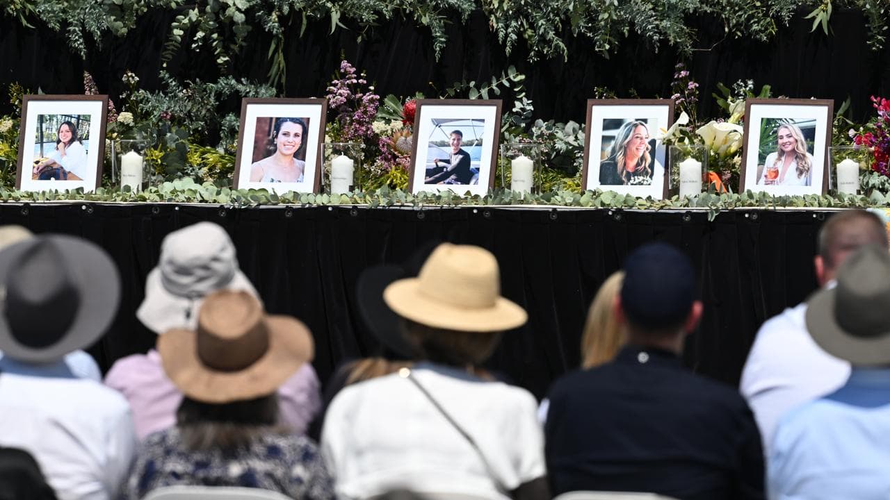 A memorial service for the bus crash victims (file image)