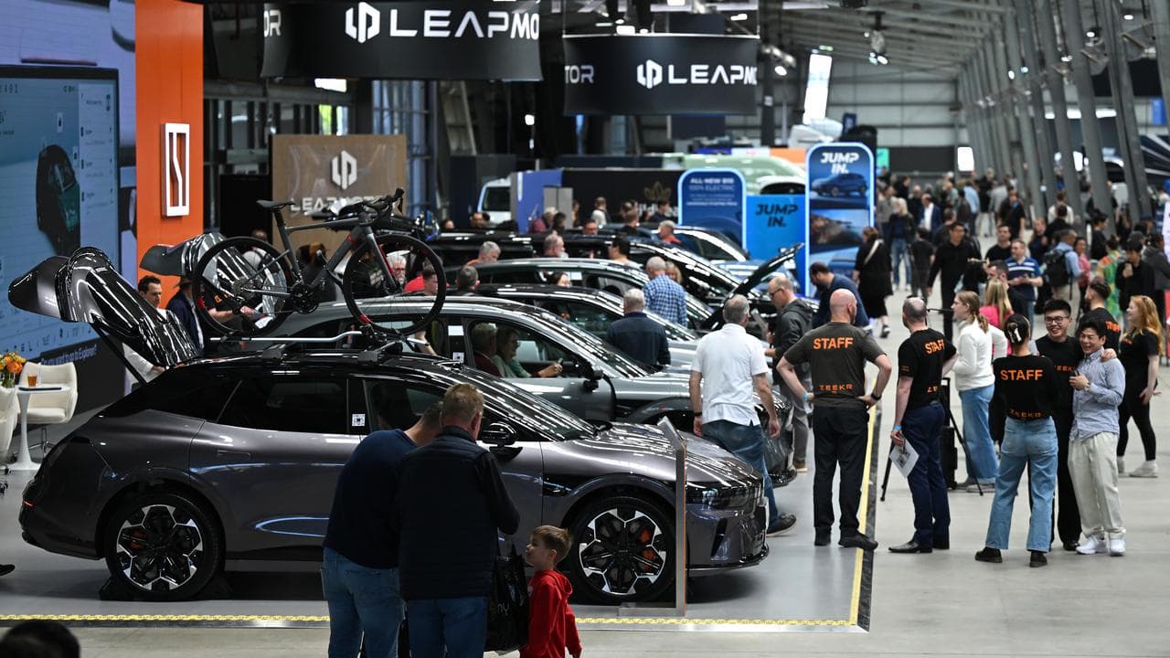 Everything Electric electric vehicle show at Melbourne showgrounds