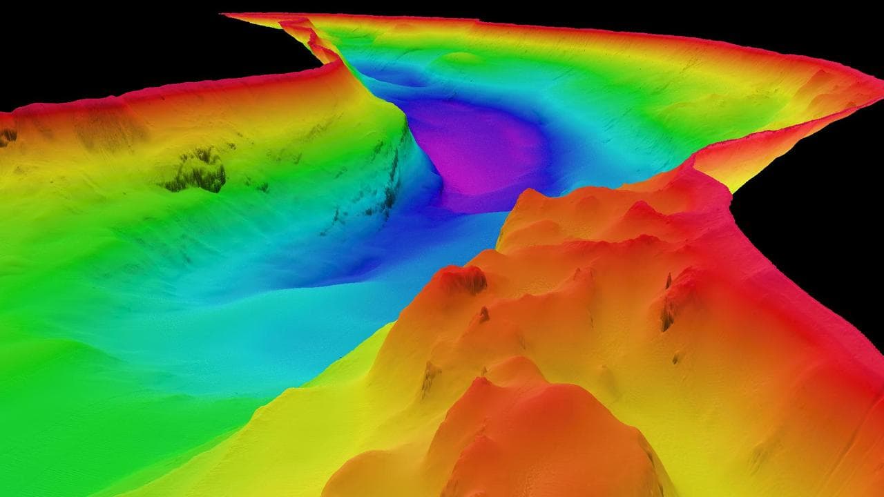 High resolution mapping of depths in Tasmania's Lake St Clair